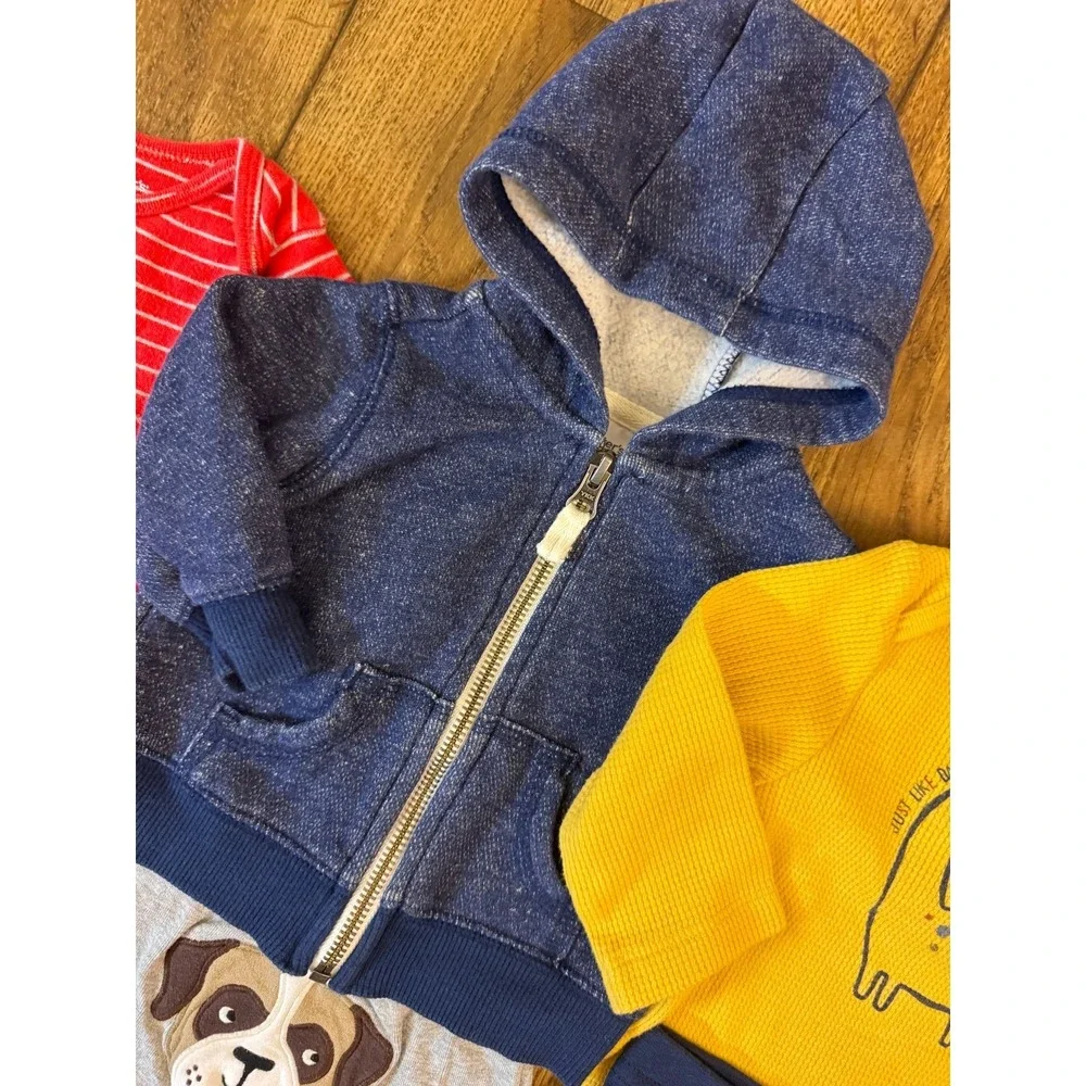 Carters Baby Boy Clothes 3 Months Outfits Pants Shirts Hoodie‎ Jacket Bundle Dog